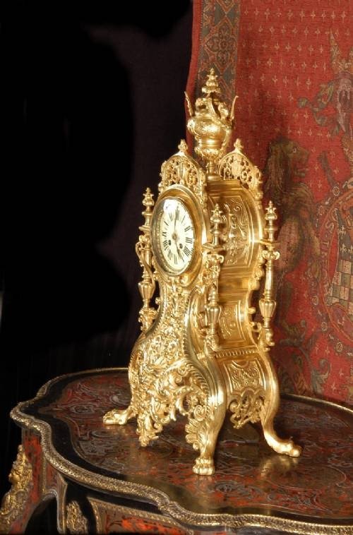 fig 1. Very Large Antique French Clock